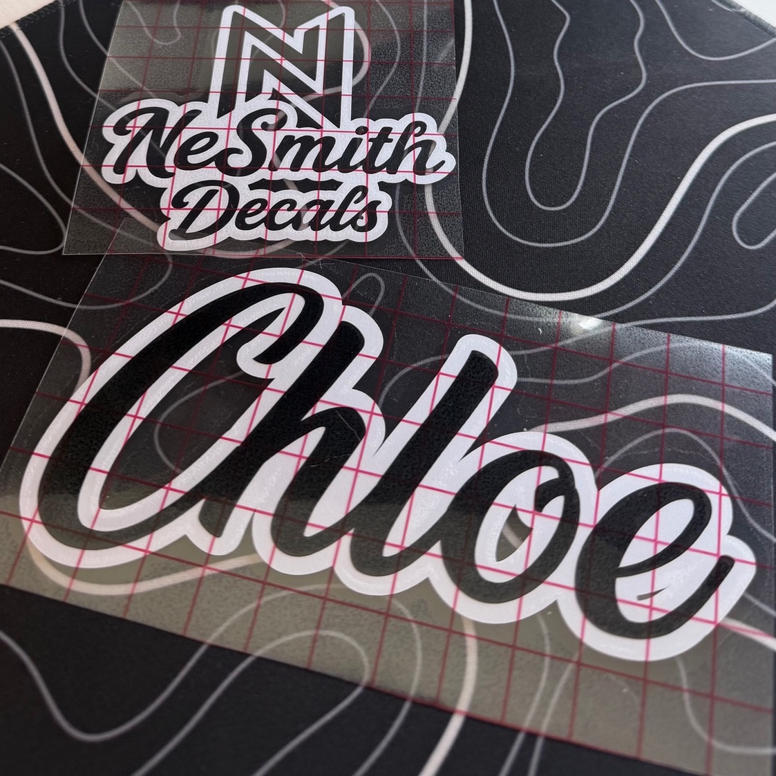 Small Name Decal | CURSIVE FONT, photo 7