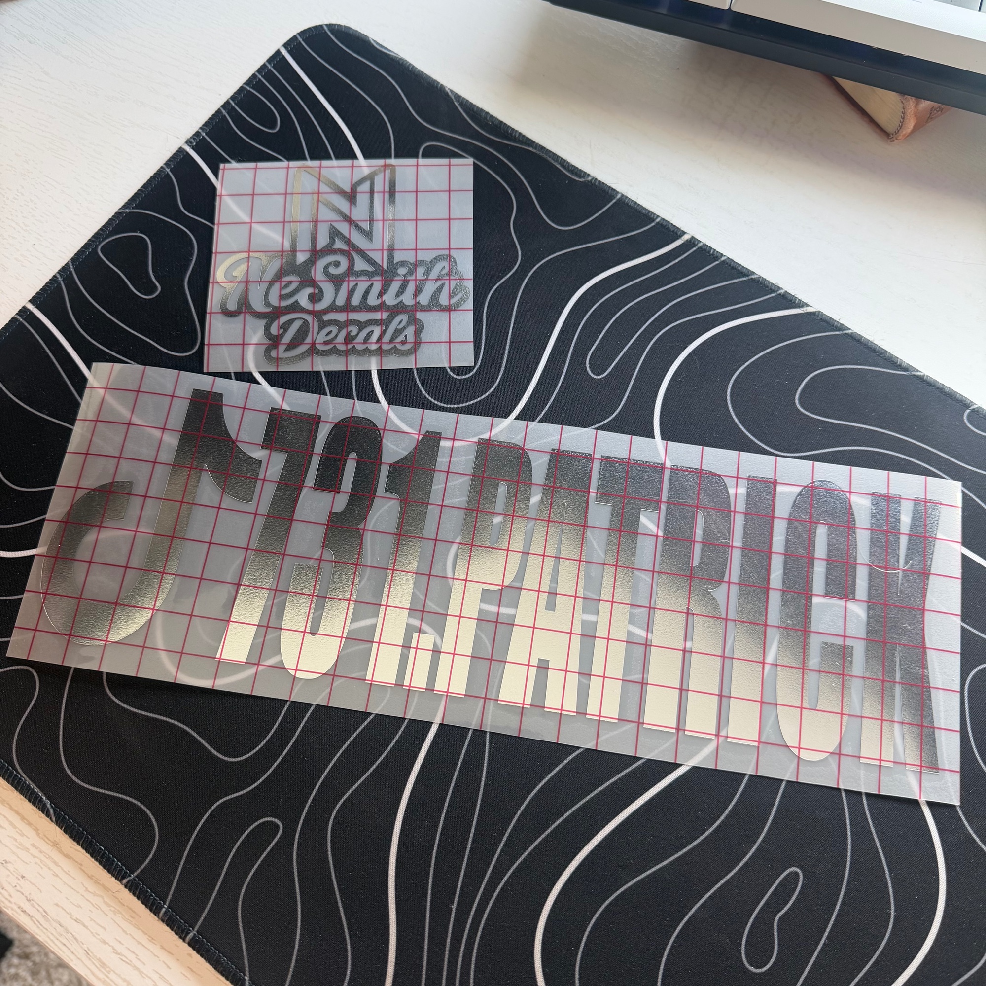 TikTok @ Decal (BLOCKY FONT), photo 3