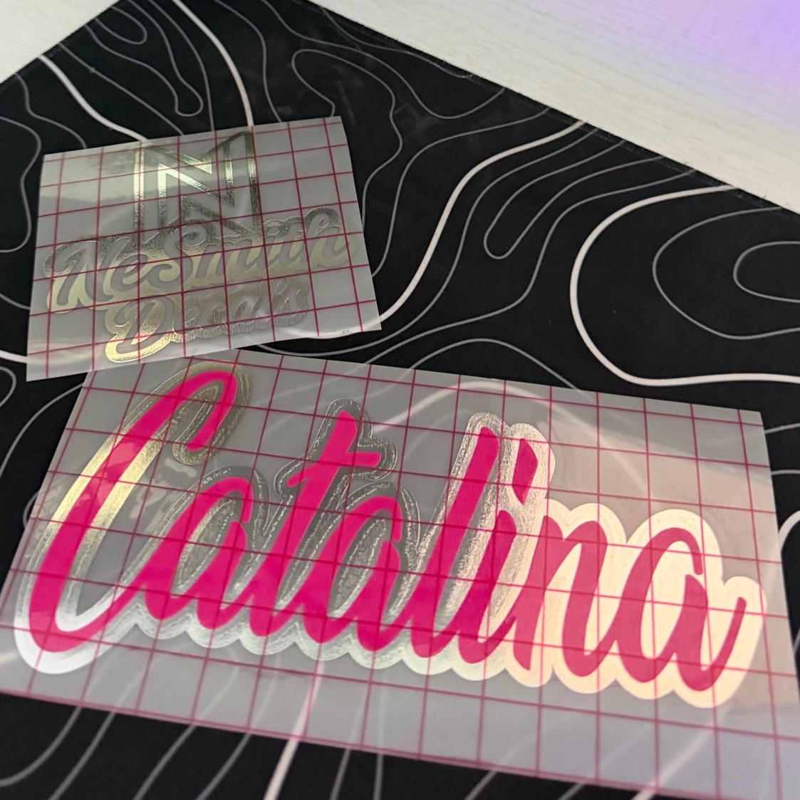 Small Name Decal | CURSIVE FONT, photo 3