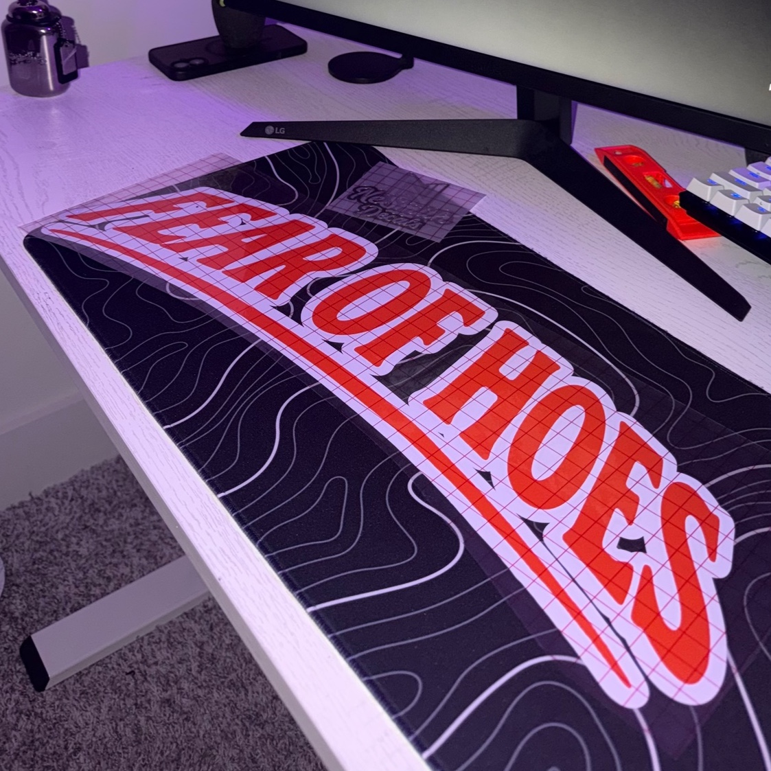 FEAR OF HOES | Windshield Banner, photo 2