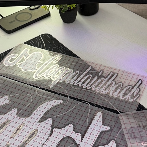 Snapchat @ Decal | (CURSIVE FONT), photo 6