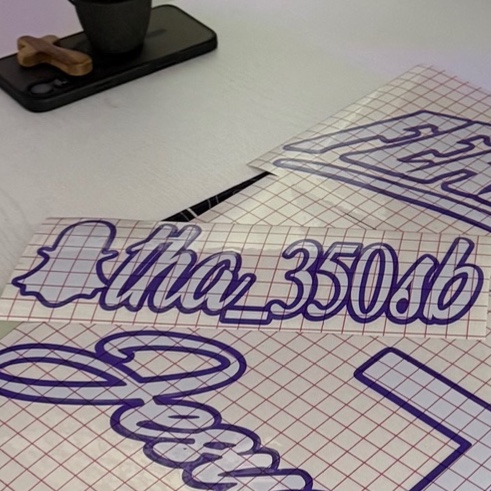 Snapchat @ Decal | (CURSIVE FONT), photo 8