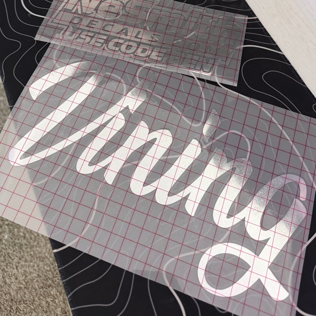 Last Name Decal | CURSIVE FONT, photo 5