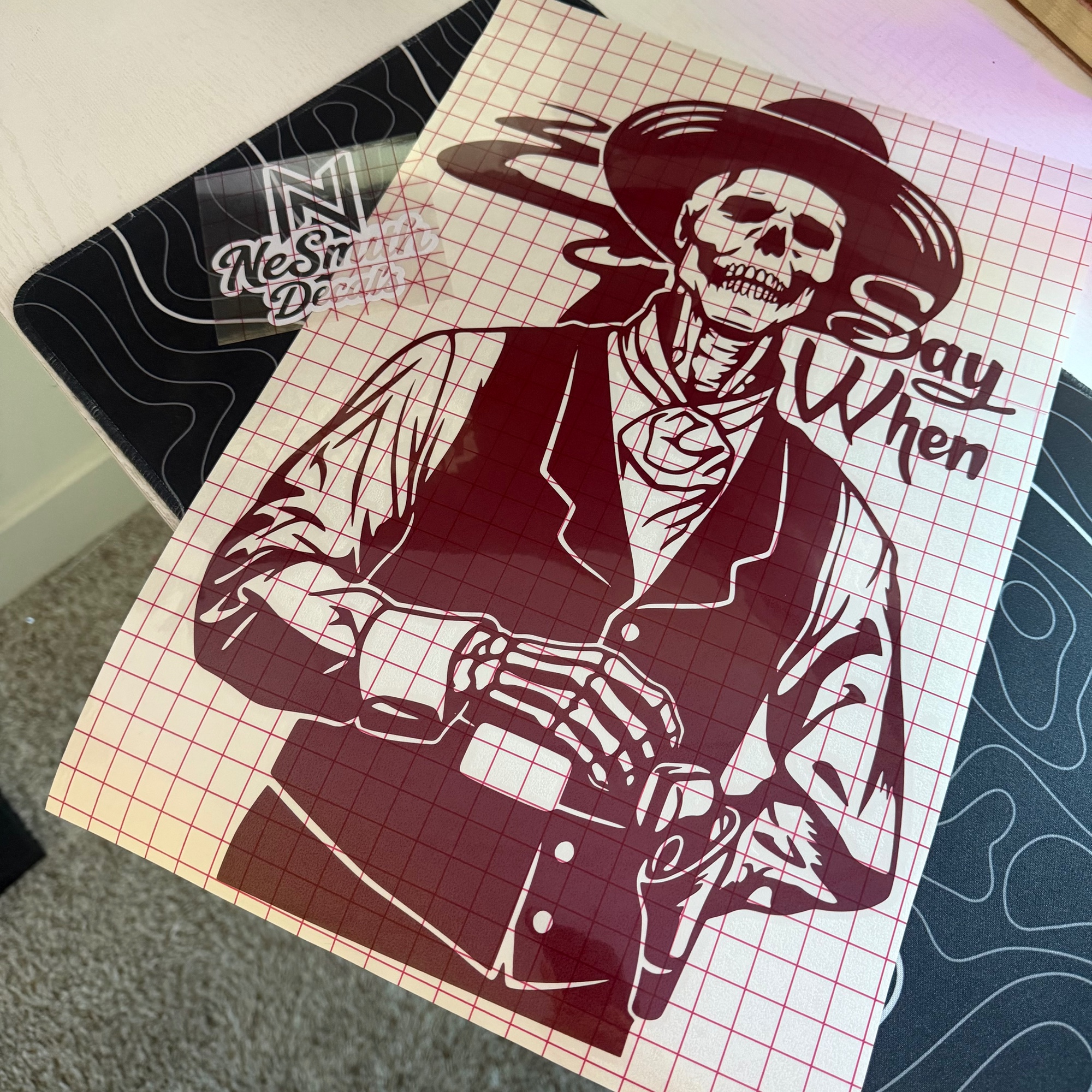 “Say When” Decal V2