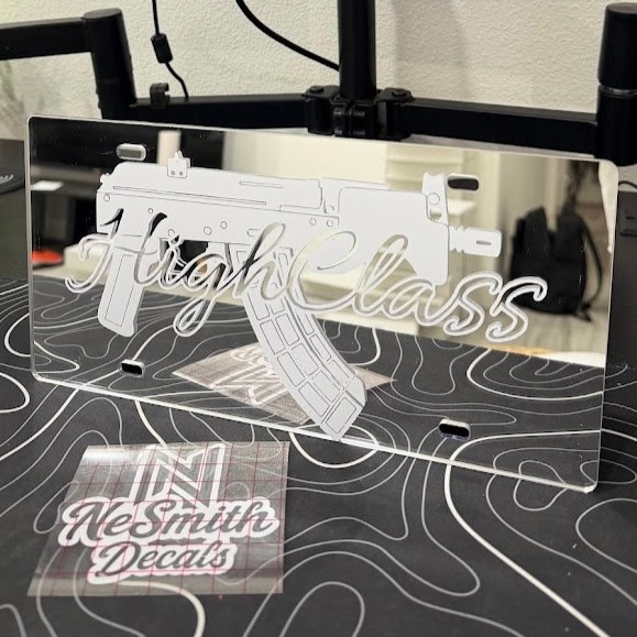 Draco Front Plate Club Design/Decal | Highclass