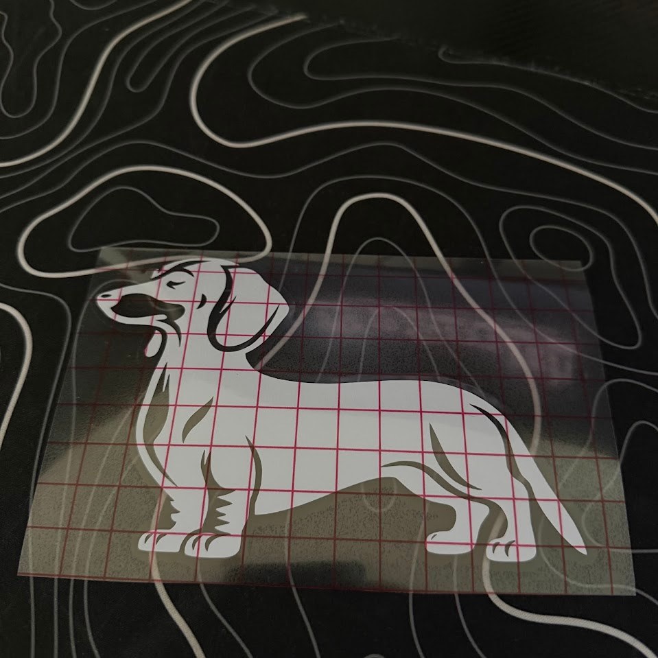 Weenie Dog Decal, photo 2