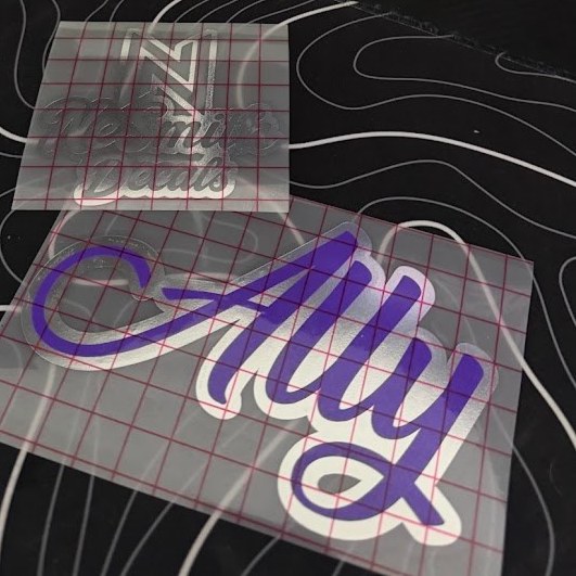Small Name Decal | CURSIVE FONT, photo 6