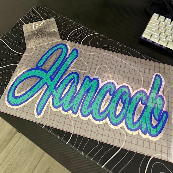 Last Name Decal | CURSIVE FONT, photo 7