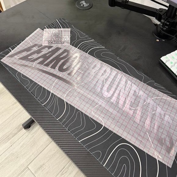 FEAR OF BRUNETTES | Windshield Banner