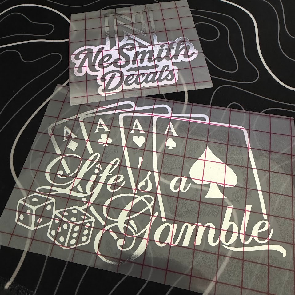 Life’s A Gamble Decal, photo 2