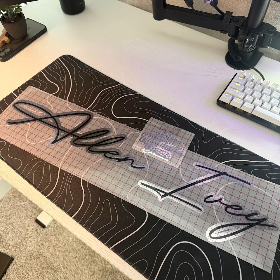 Full Cursive Name | Windshield Banner