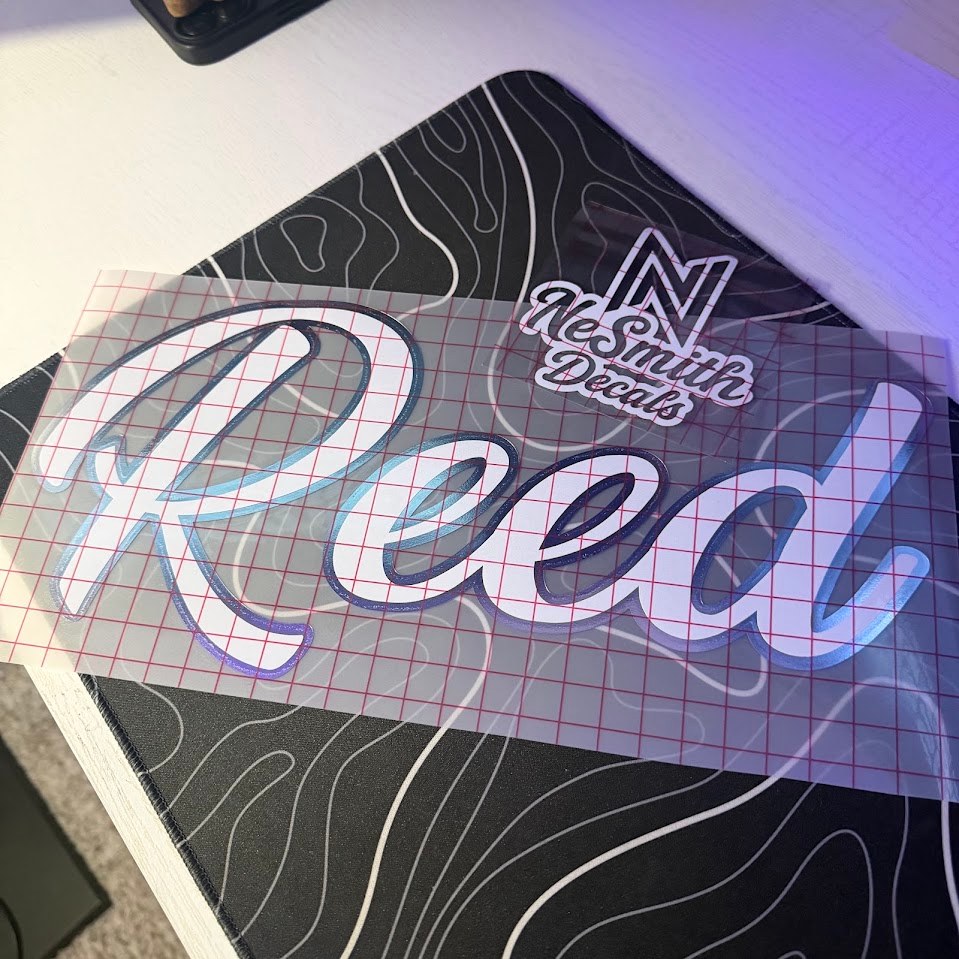 Last Name Decal | CURSIVE FONT, photo 8