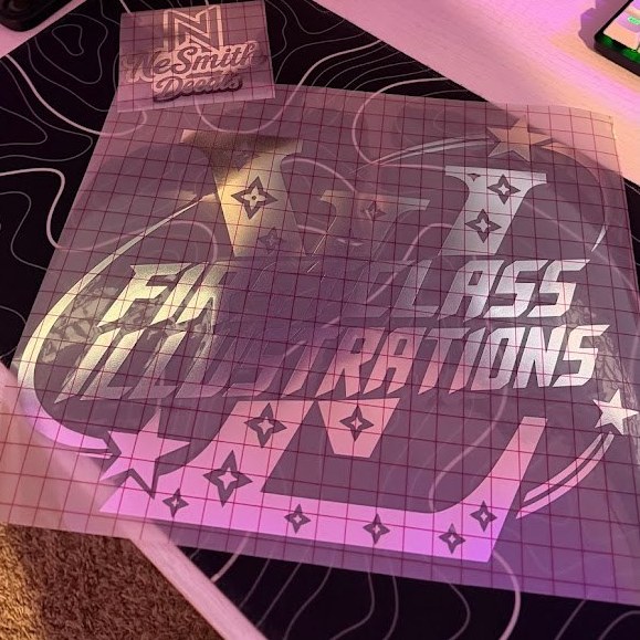Star FCI Club Decal (with iv Monogram Print) | First Class Illustrations, photo 3