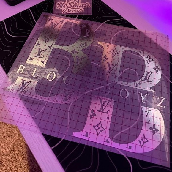 BB “iv Monogram Print” Decal | Blockboyz