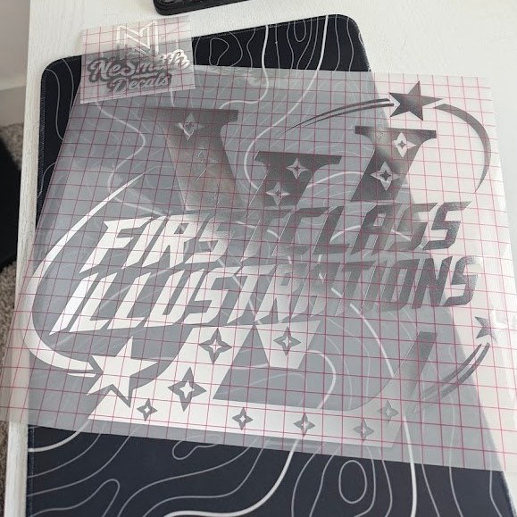 Star FCI Club Decal (with iv Monogram Print) | First Class Illustrations, photo 4