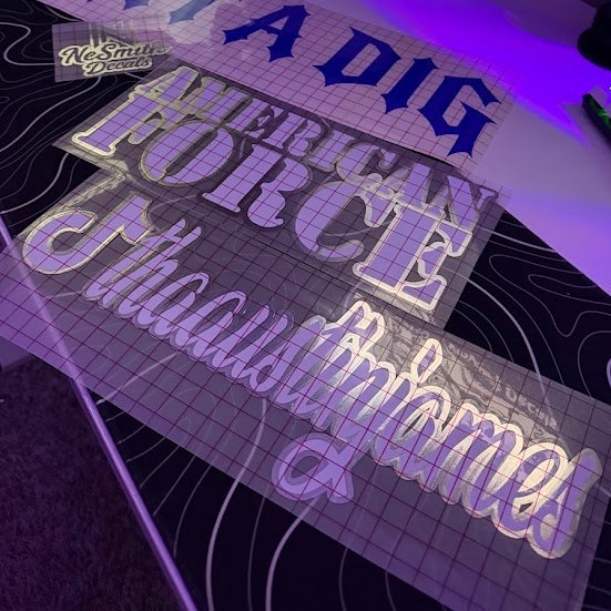 TikTok @ Decal | (CURSIVE FONT), photo 3