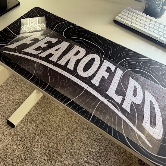 Custom FEAR OF ... | Windshield Banner, photo 2