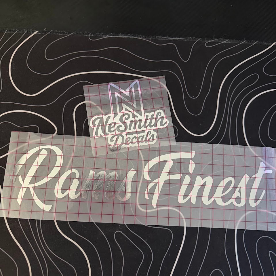 Rams Finest Wording Decal | Rams Finest, photo 2